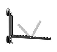 Folding Wall Hooks - 10.67 Inch Coat Hook, Foldable Decorative Hanger | Heavy Duty Foldable Carbon Steel Wall Hanger, L Folding Hook for Wall Mounting, Bedroom, Kitchen, Laundry, Garage