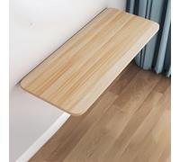 Folding Wall-Mounted Drop Leaf Table Space-Saving Laundry & Writing Desk Heavy Duty Floating Shelf 50x20cm Extendable Countertop for Smart Home Organization