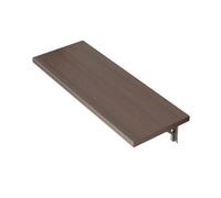 Folding Wall-Mounted Table Space-Saving Flip-Down Workbench Floating Wood Laptop Desk for Living Room Bedroom Office Balcony (Color 1 80x20cm)