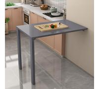 Folding Wall-Mounted Table, Thickened Space-Saving Flip Down Desk, Sturdy and Stylish Design for Versatile Use
