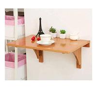 Folding Wall-Mounted Table with Drop Leaf Design - Space-Saving & Sturdy for Home Office - Compact 70x45cm (28x18in) - Perfect for Small Spaces & Versatile Use