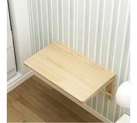 Folding Wall Table - Space Saving Desk & Dining Table - Multifunctional Coffee Table for Small Spaces Ideal for Reading Computer Use Entryway Study Balcony Living Room