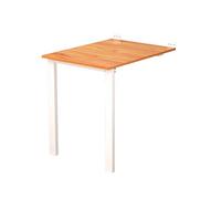 Folding Wall Table with Drop Leaf Space-Saving Kitchen Dining Table Dual-Funct Bar Table E0 Class Design 100x60CM Color A - Perfect for Smals