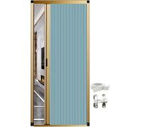 Folding Wardrobe Door with Blackout Honeycomb Non-Woven Panel, Privacy Screen Partition Wall Room Divider for Enhanced Privacy and Space Division