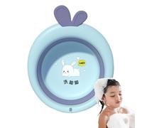 Folding Wash Basin for Baby, Wash Face, Foot, Cartoon Shaped Bathtubs, Folding Wash Basin for Cartoon Washbasin, Bathtubs