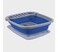 Folding Wash Drainer, Blue One Size