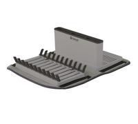 Folding Washing Up Drainer - Outwell Dunton Camping Dish Rack with Sponge Base