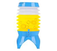 Folding Water Bottle With Tap - Porțable Camping Dispenser | Juice Beverage Container With Stand | For Travel Picnics BBQs, Space-Saving