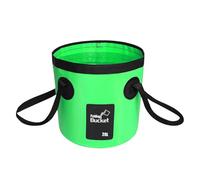 Folding Water Bucket, 20L Handy Camping Storage Container with Handle, Storage Wash Bin, Lightweight Outdoor Portable Multifunctional Bucket for Traveling Hiking Fishing Boating Gardening Washing (1)