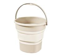 Folding Water Bucket Camping,9L Space Saving Outdoor Bucket | Household Water Container Portable Fishing Water Pail Compact Bucket Multi-Functional For Travelling Camping