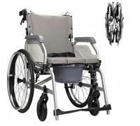 Folding Wheelchair Lightweight for The Elderly Multifunctional for The Disabled Hand in Hand to Push A Walking Bike
