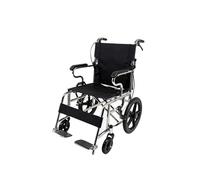 Folding Wheelchair,Mobility Wheelchair,Sturdy and Durable Steel Frame,Compact Design,Black