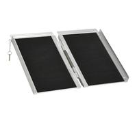Folding Wheelchair Ramp Aluminium Mobility Scooter Access Ramp 270kg Portable