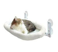 Folding Window Perch for Cats 30 x 60 cm with Suction Cup | Cat Hammock with Powerful Suction Cups - Folding Cat Window, Cat Hammock, Breathable Shelves, Space-Saving Cats, Kennels