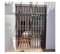 Folding Window Security Bars, Customizable Retractable Anti-Burglary Design, Stainless Steel, Ideal for Bedrooms and Offices, Easy to Install and Use