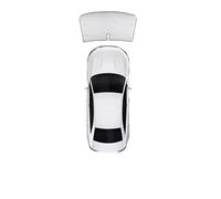 Folding Window Sun Shade For Smart 3 2023 2024 2025 Car Full Coverage Sunshade Protection Windshield Accessories(Front Windshield)