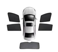 Folding Window Sun Shade For Toyota For Highlander For XU70 For Kluger 2020 2021-2025 Magnetic Sunshade Visor Window Accessories(5PCS Set)