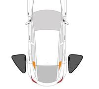 Folding Windshield SunShade For Lincoln For Navigator 4 Dr SUV 2007-2017 Car Window Sunshade Magnetic Curtain Mesh Front Windshield(2Pcs)