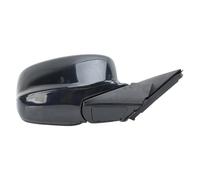 Folding Wing Door Mirror For Accord 2008-2012 3/5Pins Door Mirror Assembly Metallic Manual Folding Side Car Accessories(3 Pin black R)