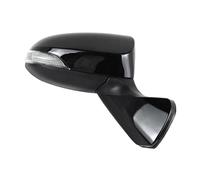 Folding Wing Door Mirror For Toyota For Verso 2014-2016 Auto With Turn Signal Side Mirror Assy Car Accessories Outside Electric Rearview Assembly(Black R)