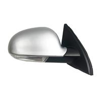 Folding Wing Door Mirror For VW For Golf 5 2006-2011 Left And Right Rearview Mirror Assembly Outside Reflector Door Wing Mirror Assembly(Only Right Silver)