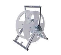 Folding Wire Spool Rack Dispenser, Portable Cable Organizer for Electrical and Industrial Use