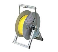Folding Wire Spool Rack - Multi-Axle Dispenser for Efficient Cable and Rope Storage