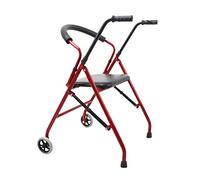 Folding with 2 Wheels,Trolley with Padded Seat,Walking e Rolling Transport Chairs,Mobility Aid Crutch for Elderly Disabled (#1) Decoration