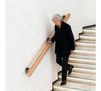 Folding Wood Safety Grab Bar for Stairs Nonslip Support Rod Kit for Lofts & Decking Ideal for Kindergarten Guardrails (100cm) Enhance Safety & Stability