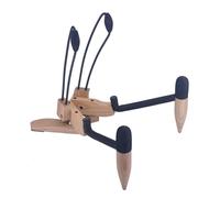 Folding Wood Ukulele Stand Musical Instrument Holder Small Guitar Floor Stand For Ukulele Violin And Mandolin Small Musical Instrument Bracket Holder
