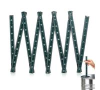 Folding Wooden Ruler Oil Tank Level Gauges, Portable 10-Fold Oil Tank Gauge Measuring Stick, 2m Solid Wood Folding Fuel Gauge Stick Ruler for Checking Accurate Fuel Level, Meter Sticks Meter Rulers