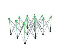 Folding Work Table for Garage,Adjustable Width Saw Horses,Portable Work Support Sawhorse,500kg Capacity for Warehouses Factories Farms(161.1x109.2x76.2cm)