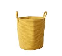 Folding Yellow Laundry Hamper - Bathroom Basket for Dir Clothes, Home Sto Solut, Cact 17.7"x15.7" Laundry Bag, Slish & Functal Washing Basket