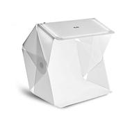 Foldio3 (25" Portable Foldable Lightbox for Product Photography / 25" x 25" / Dimmable LED Chips, CRI 97+, White & Black Background Sheets Included | ORANGEMONKIE | World 1st All-in-one Photo Studio)