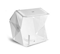 Foldio3 + 360 Studio Set (Photo lightbox Studio with 360 Photography Turntable Set / 25" Photo Light Box with White & Black Background Sheets / 10inch Bluetooth 360 Turntable Included | ORANGEMONKIE)