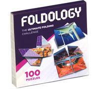 FOLDOLOGY - The Origami Puzzle Game! Brain Teasers for Tweens Teens & Adults | Travel Game Hands-On STEM Toy Gift for Ages 10+ | Fold the Pape
