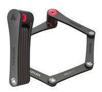 FoldyLock Classic Folding Bike Lock, High Security, Theft Deterrent, 100 CM | Patented Sl icycle Lock, Robust 16/18 Gol Protection, Smart Secure Heavy Duty, Anti Theft for City & e-Bikes