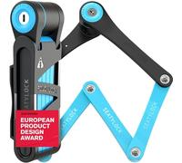 FoldyLock Compact Folding Bike Lock, Reliable Security Anti Theft Cut Proof