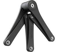 FoldyLock Compact Folding Bike Lock, Reliable Security Anti Theft Cut Proof