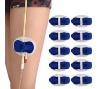 Foley Catheter Stabilization Device, Catheter Urinary Leg Bag Legband Holder Sticker Catheter Tube Holder Adhensive Catheter Leg Strap Hook and Loop, Catheter Tape Fixation Device (10)