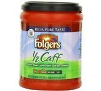 Folgers 1/2 Caff Medium Roast Ground Coffee 306g