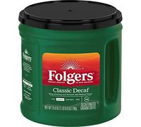 Folgers Classic Decaf Ground Coffee, Medium Roast, 734 ml