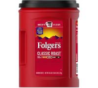 Folgers Classic Medium Roast Ground Coffee 1.23 Kg, Brews 400 Cups