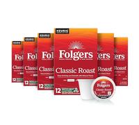 Folgers Classic Medium Roasted Coffee K-Cup Capsules for Keurig K-Cup Brewers (360 Capsules)