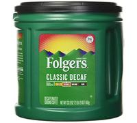 Folgers Classic Roast Decaffeinated Ground Coffee, 33.9-Ounce Units