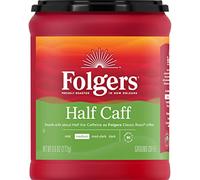Folgers Half Caff Ground Coffee Medium Roasted 9oz