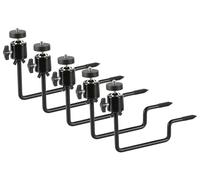 Folgtek 5-Piece Camera Mount Stand with Startiv Universal Screw Connection 1/4-20 on the Wall Tree (Black, on Tree 5-Piece)