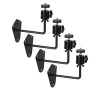 Folgtek Universal Camera Mounts Set Kit on Wall Tree etc. (Black, On Wall X4)
