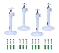 Folgtek Universal Camera Wall Mount Ceiling Mount Tree Holder, Hunting Camera Accessories (White-4pcs Long)