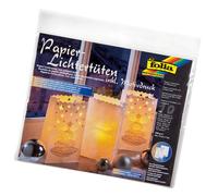 Folia 11924 - Light Bags made of Flame Retardant Paper, Pack of 10, 5x Blank 5x